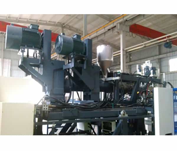 Hollow molding double-layer co-extrusion machine